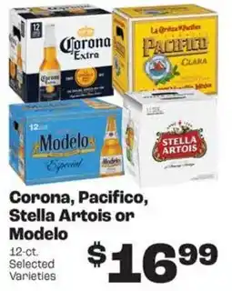 Rosauers Corona, Pacifico, Stella Artois or Modelo offer