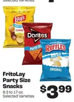 Rosauers Frito Lay Party Size Snacks offer