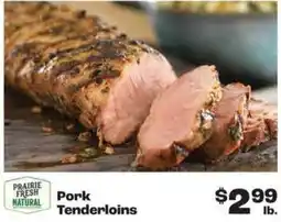 Rosauers Prairie Fresh Natural Pork Tenderloins offer
