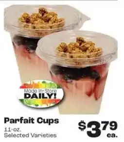 Rosauers Parfait Cups offer