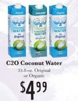 Rosauers C2O Coconut Water offer