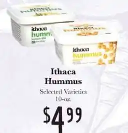 Rosauers Ithaca Hummus offer