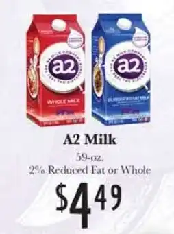 Rosauers A2 Milk offer