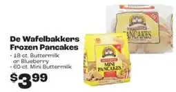 Rosauers De Wafelbakkers frozen pancakes offer
