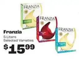 Rosauers Franzia selected varieties offer