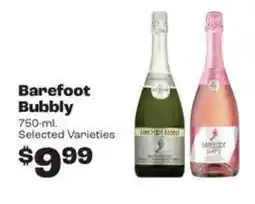 Rosauers Barefoot Bubbly offer