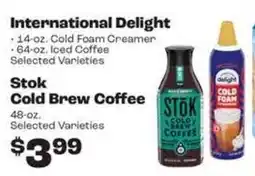 Rosauers International Delight Cold Foam Creamer offer