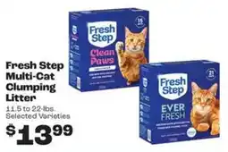 Rosauers Fresh Step Multi-Cat Clumping Litter offer