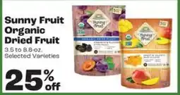 Rosauers Sunny Fruit Organic Dried Fruit offer