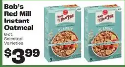 Rosauers Bob's Red Mill Instant Oatmeal offer