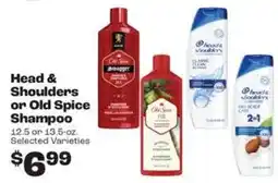 Rosauers Head & Shoulders or Old Spice Shampoo offer