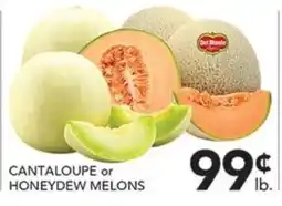 Pete's Fresh Market Cantaloupe or Honeydew Melons offer
