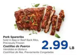 Food 4 Less Pork Spareribs offer