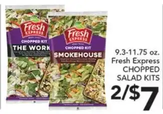 Pete's Fresh Market Fresh Express chopped salad kits offer