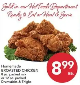 Pete's Fresh Market Homemade Broasted Chicken offer