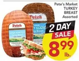 Pete's Fresh Market Pete's Market turkey breast assorted offer