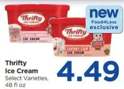 Food 4 Less Thrifty Ice Cream offer