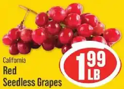 IGA California Red Seedless Grapes offer