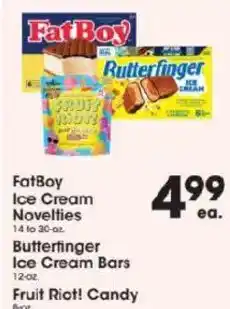 Price Rite FatBoy Ice Cream Novelties offer