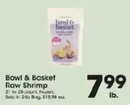 Price Rite Bowl & Basket Raw Shrimp offer