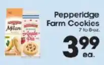 Price Rite Pepperidge Farm Cookies offer