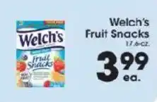 Price Rite Welch's Fruit Snacks offer