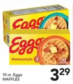 Pete's Fresh Market Eggo Homestyle Waffles offer