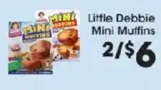 Price Rite Little Debbie Mini Muffins offer