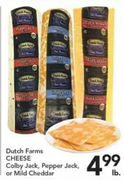 Pete's Fresh Market Dutch Farms Cheese offer