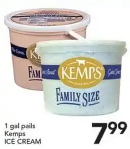 Pete's Fresh Market Kemps ice cream offer