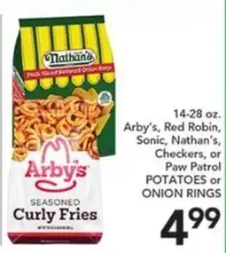 Pete's Fresh Market Arby's Seasoned Curly Fries offer
