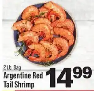 IGA Argentine Red Tail Shrimp offer
