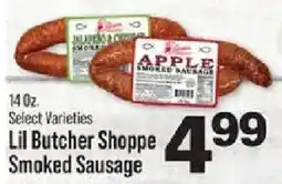IGA Lil Butcher Shoppe Smoked Sausage offer