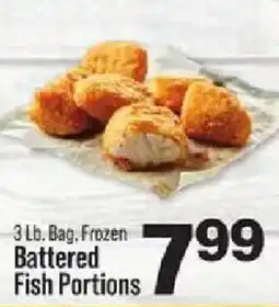IGA Battered Fish Portions offer