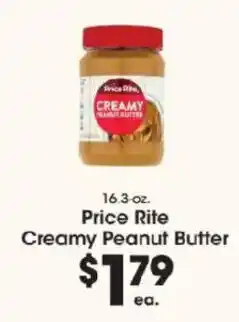 Price Rite Price Rite Creamy Peanut Butter offer