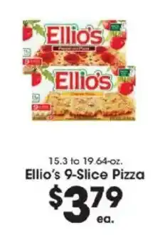 Price Rite Ellio's 9-Slice Pizza offer