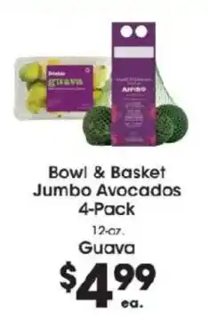 Price Rite Bowl & Basket Jumbo Avocados offer