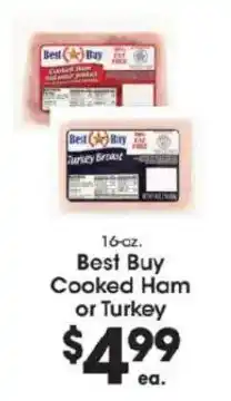 Price Rite Best Buy Cooked Ham or Turkey offer