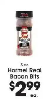 Price Rite Hormel real bacon bits offer