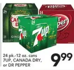 Pete's Fresh Market 7up, Canada Dry, or Dr Pepper offer