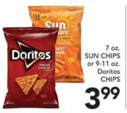 Pete's Fresh Market Sun Chips or Doritos Chips offer