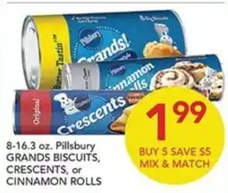 Pete's Fresh Market Pillsbury grands biscuits, crescents, or cinnamon rolls offer