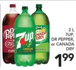 Pete's Fresh Market Dr Pepper, 7up, or Canada Dry offer