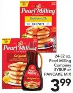 Pete's Fresh Market Pearl Milling Company Syrup or Pancake Mix offer
