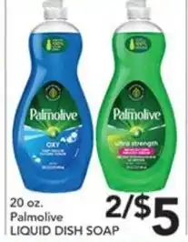 Pete's Fresh Market Palmolive liquid dish soap offer