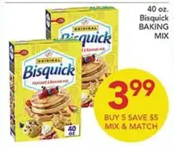 Pete's Fresh Market Bisquick Original Baking Mix offer