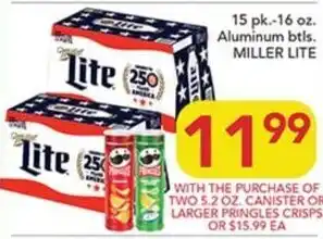 Pete's Fresh Market Miller Lite offer