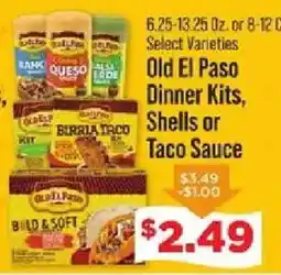IGA Old El Paso Dinner Kits, Shells or Taco Sauce offer