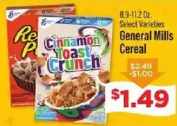 IGA General Mills Cereal offer