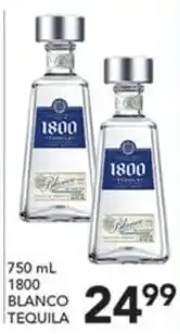 Pete's Fresh Market 1800 blanco tequila offer
